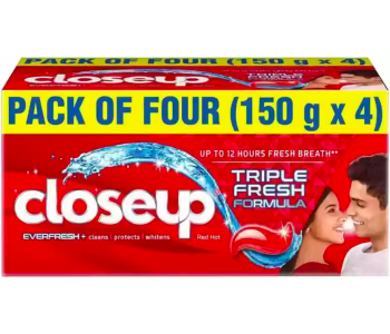 CLOSEUP RED GEL DEEP ACTION TOOTHPASTE SET